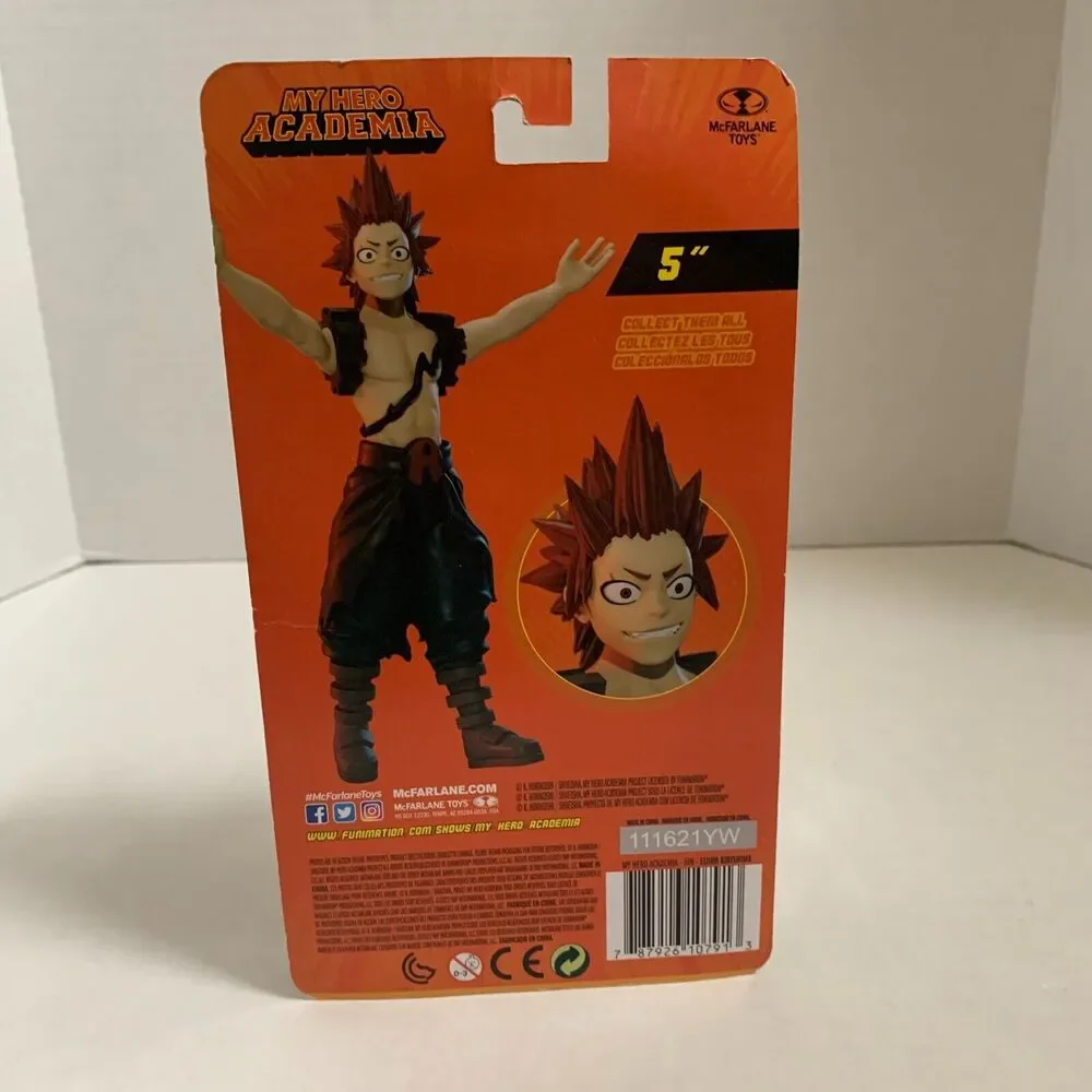 McFarlane 5'' Lot Of 2 Action Figure My Hero Academia Eijiro Kirishima, Stain